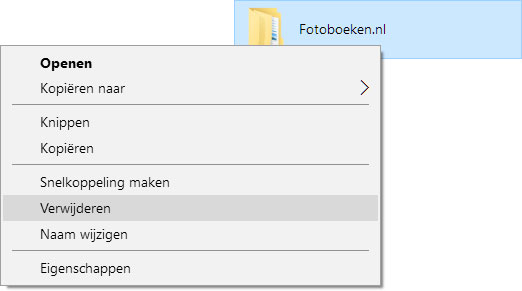 AppData verwijderen