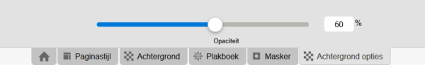 Opaciteit instellen online