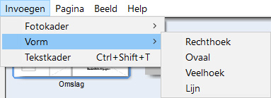 Vorm invoegen