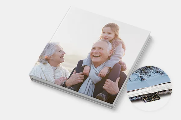 Vierkant Fotoboek 29 x 29 cm Premium Lay-Flat
