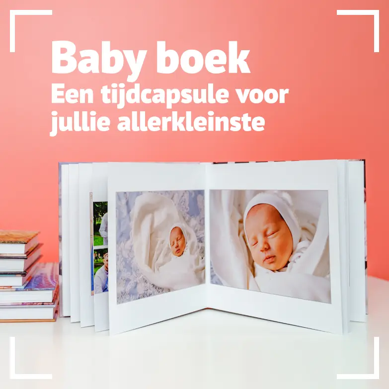 Maak een onvergetelijk baby boek
